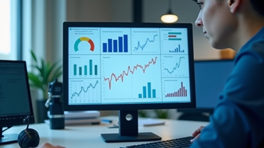 Tableau de bord économique avec graphiques et données financières, écran moderne affichant des analyses INSEE